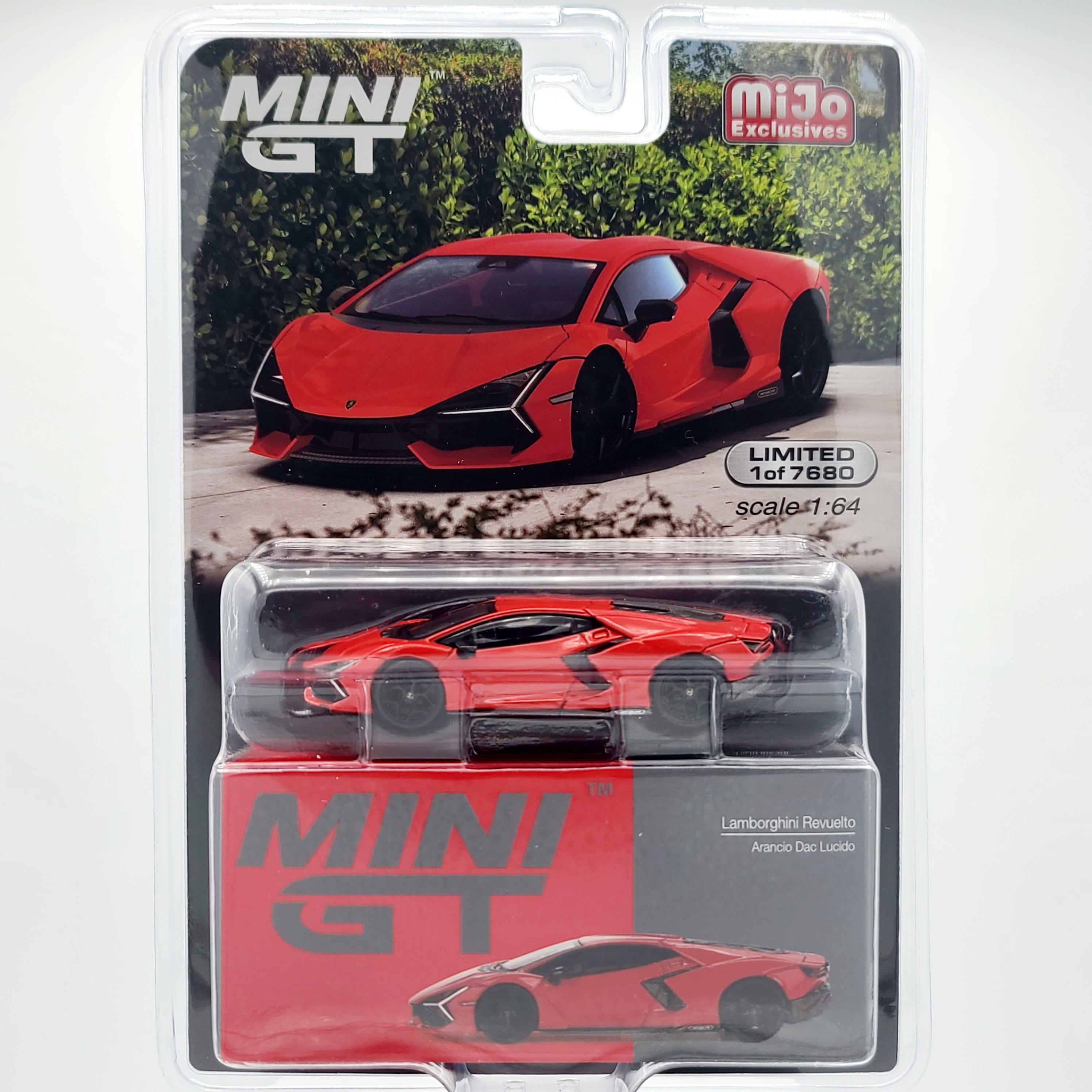 Mini GT Lamborghini Revuelto - 1:64, Arancio Dac Lucido (2025 MIJO Exclusives - Limited Edition)